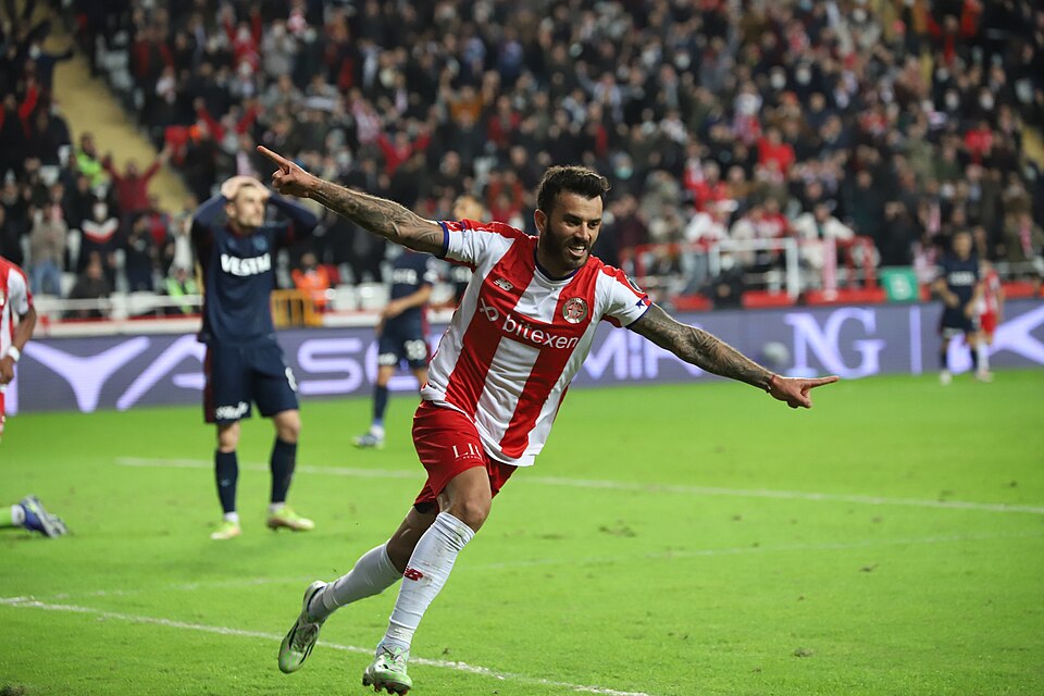 Güray Vural at Antalyaspor vs Trabzonspor (1)