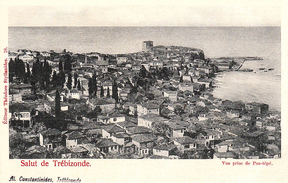 View from Boztepe, Trebizond