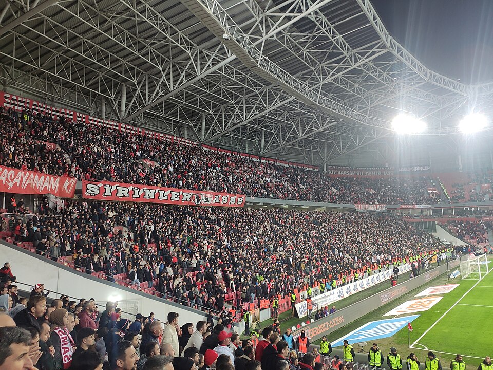Samsunspor Trabzonspor maçı (4.1.) Şirinler