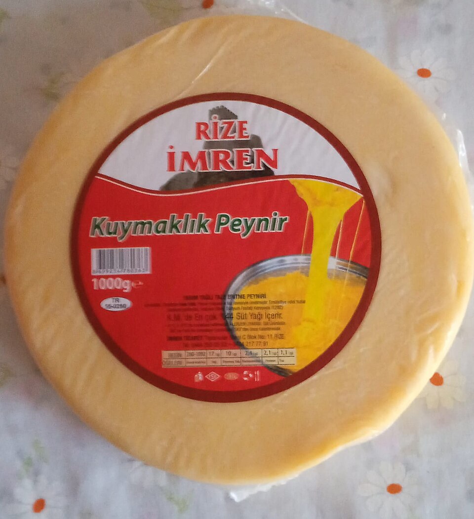 Rize kuymaklık peynir
