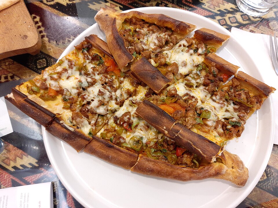 Pide with lamb, Wiesbaden